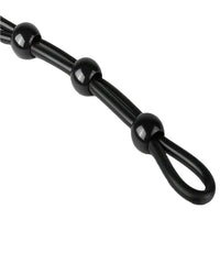 Adjustable Cock and Ball Ring with 3 Beads by Scandals