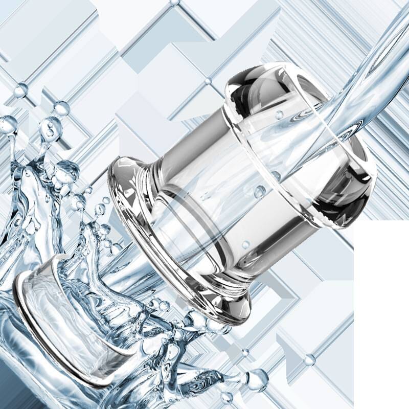 Acrylic Hollow Tunnel Butt Plug with cap Butt Plug Scandals
