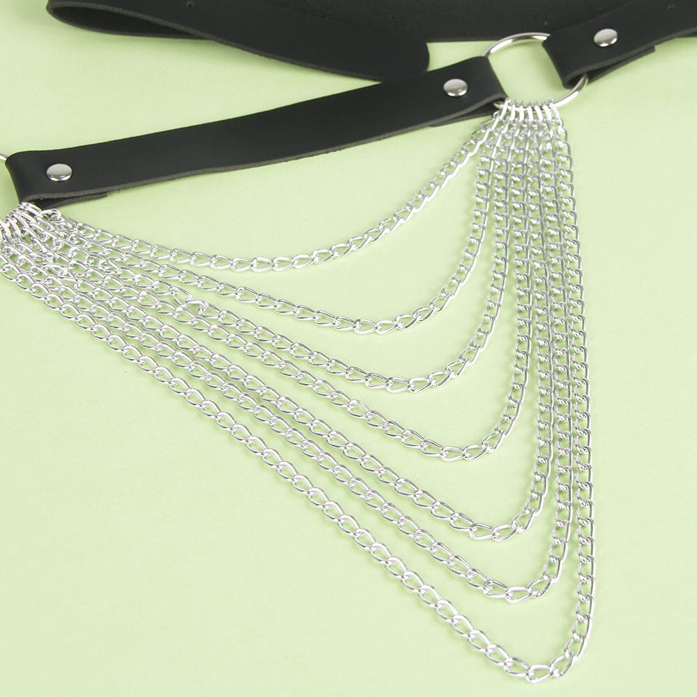 a belt with chains attached to them