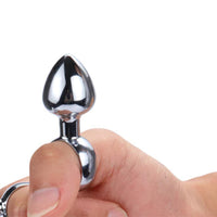 Stainless Steel Anal Butt Plug Ring - Ergonomic Design, Multiple Sizes for Comfort and Control