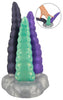 Triple Tentacle Dildo - Premium Flexible Silicone with Stimulating Textures & Gentle Tips