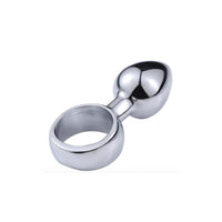 Stainless Steel Anal Butt Plug Ring - Ergonomic Design, Multiple Sizes for Comfort and Control