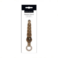 Rippled Wand Anal Teaser - Graduated 6 Tiers, PVC Material (5.5