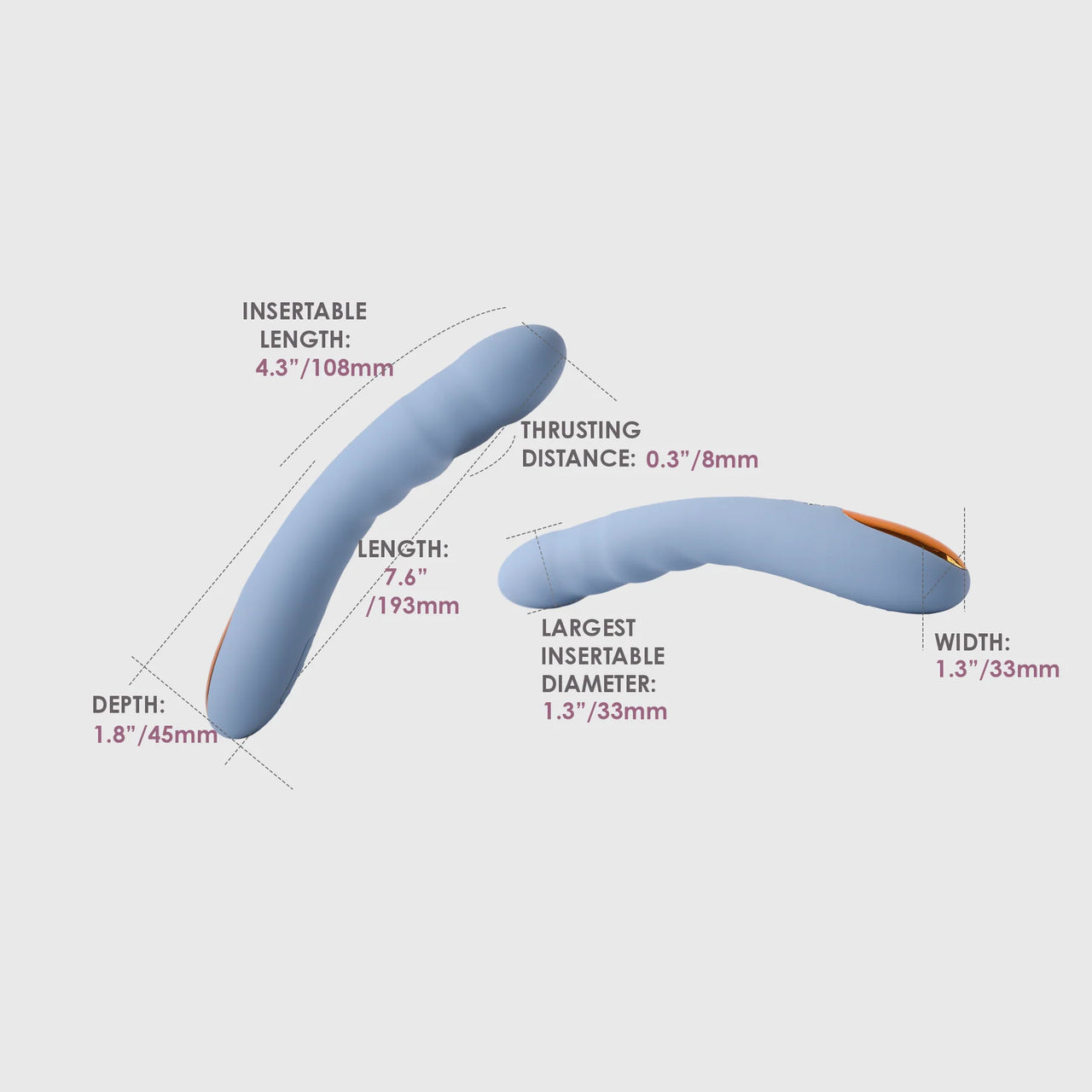 AVA NEO Bluetooth Interactive Thrusting Vibrator with 5 Modes, 5 Intensities