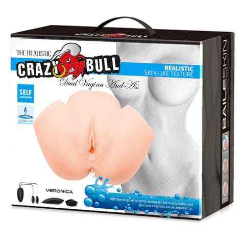 Crazy Bull Vibrating Vagina and Ass - Veronica Scandals
