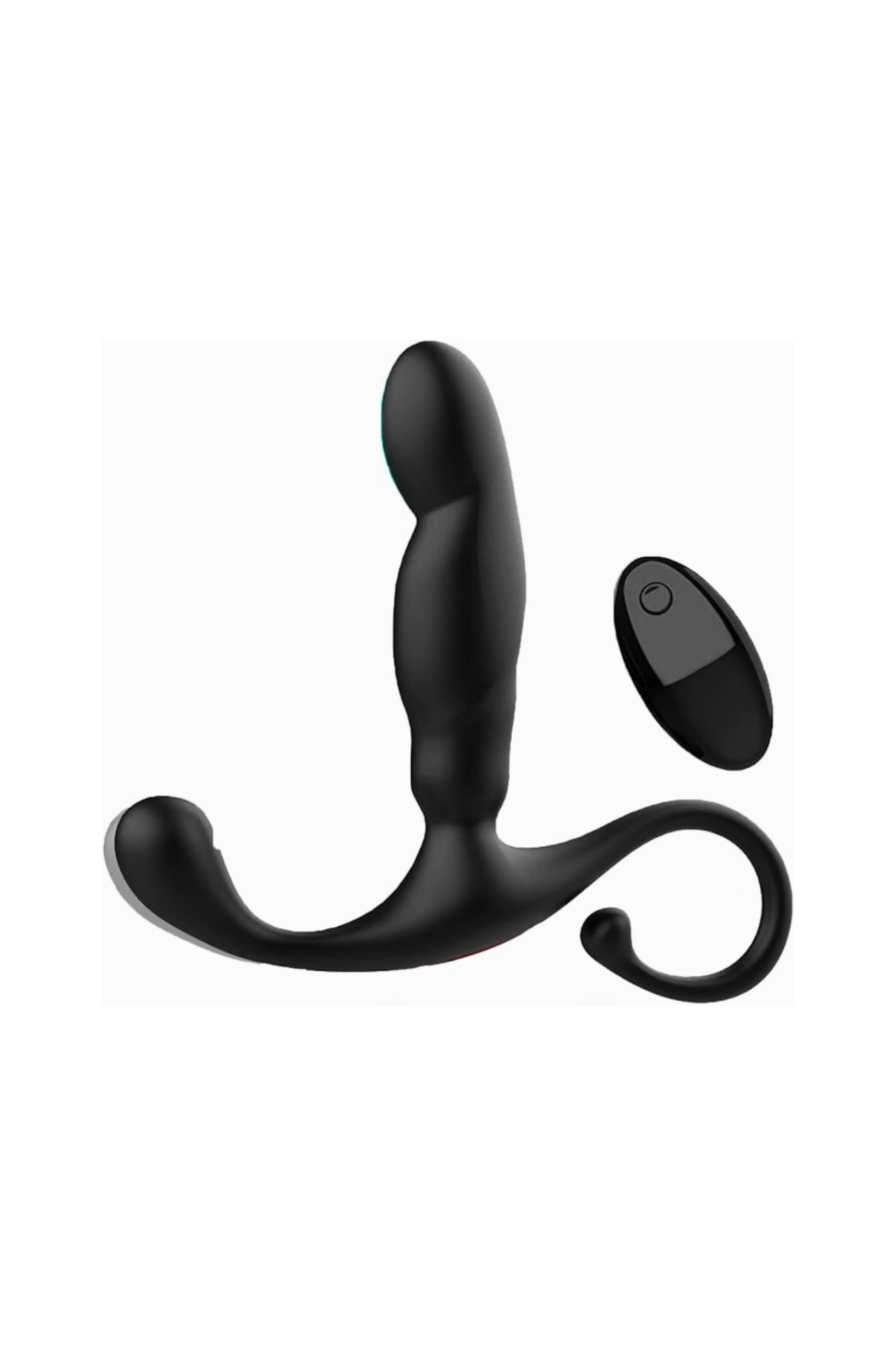 Prostate Pro-RED 10 Function Remote Controlled Prostate Massager showcasing its sleek design, a luxurious remote controlled prostate massager for enhanced pleasure.