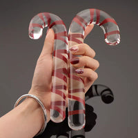 Glass Candy Cane Dildo Glass Dildos Scandals