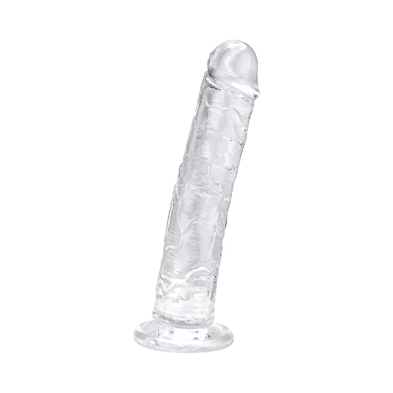 Big Jelly Dong-8.5 Inch Transparent Suction Cup Dildo | Realistic & Pleasurable