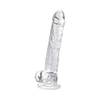Loving Joy elegant packaging of the Crystal Clear Realistic Jelly Dong, showcasing the perfect blend of realism and luxury with a clear jelly dong.