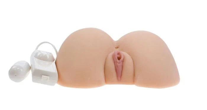 Elegantly designed Nanma Its Two Company Loveclone Rx Vagina & Anus Flesh, featuring innovative Tight Delight S-Shaped tunnel design for a fulfilling experience.
