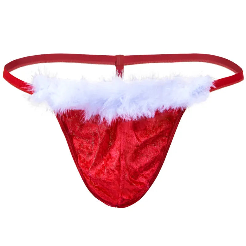 Scandals Santa Christmas Thong Novelty Scandals