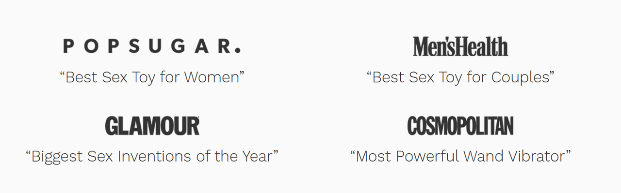 Le Wand Plug-In Vibrating Massager Wands & Attachments Le Wand (ABS)