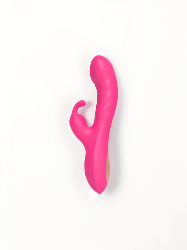 10-Function Silicone Rabbit Vibrator- Clitoral & G-Spot Stimulation