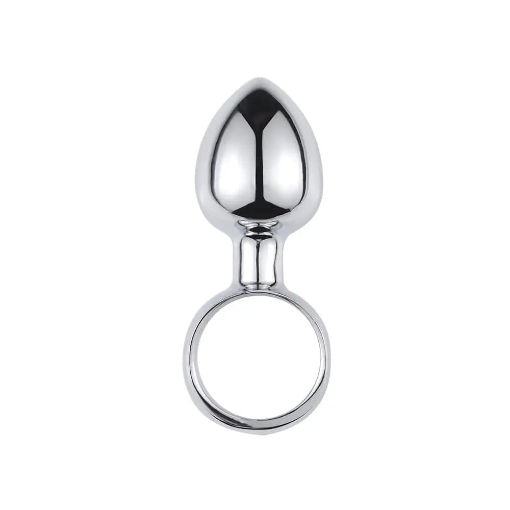 Stainless Steel Anal Butt Plug Ring - Ergonomic Design, Multiple Sizes for Comfort and Control
