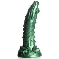 Creature Cocks - Cockness Monster Lake Creature Silicone Dildo highlighting its unique dragon shape designed for G-spot and P-spot stimulation.