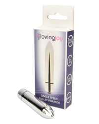 Loving Joy Single Speed Bullet Vibrator - Waterproof Clitoral Stimulation with Strong Vibration