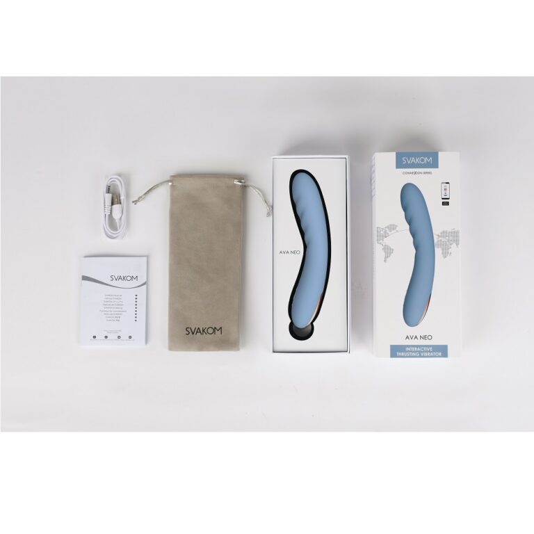 AVA NEO Bluetooth Interactive Thrusting Vibrator with 5 Modes, 5 Intensities