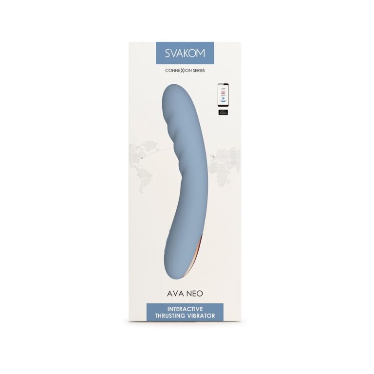 AVA NEO Bluetooth Interactive Thrusting Vibrator with 5 Modes, 5 Intensities