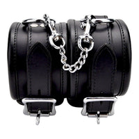 BOUND Leather Ankle Restraints Cuffs Bound (1on1)