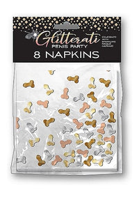 Glitterati Penis, Party Napkins