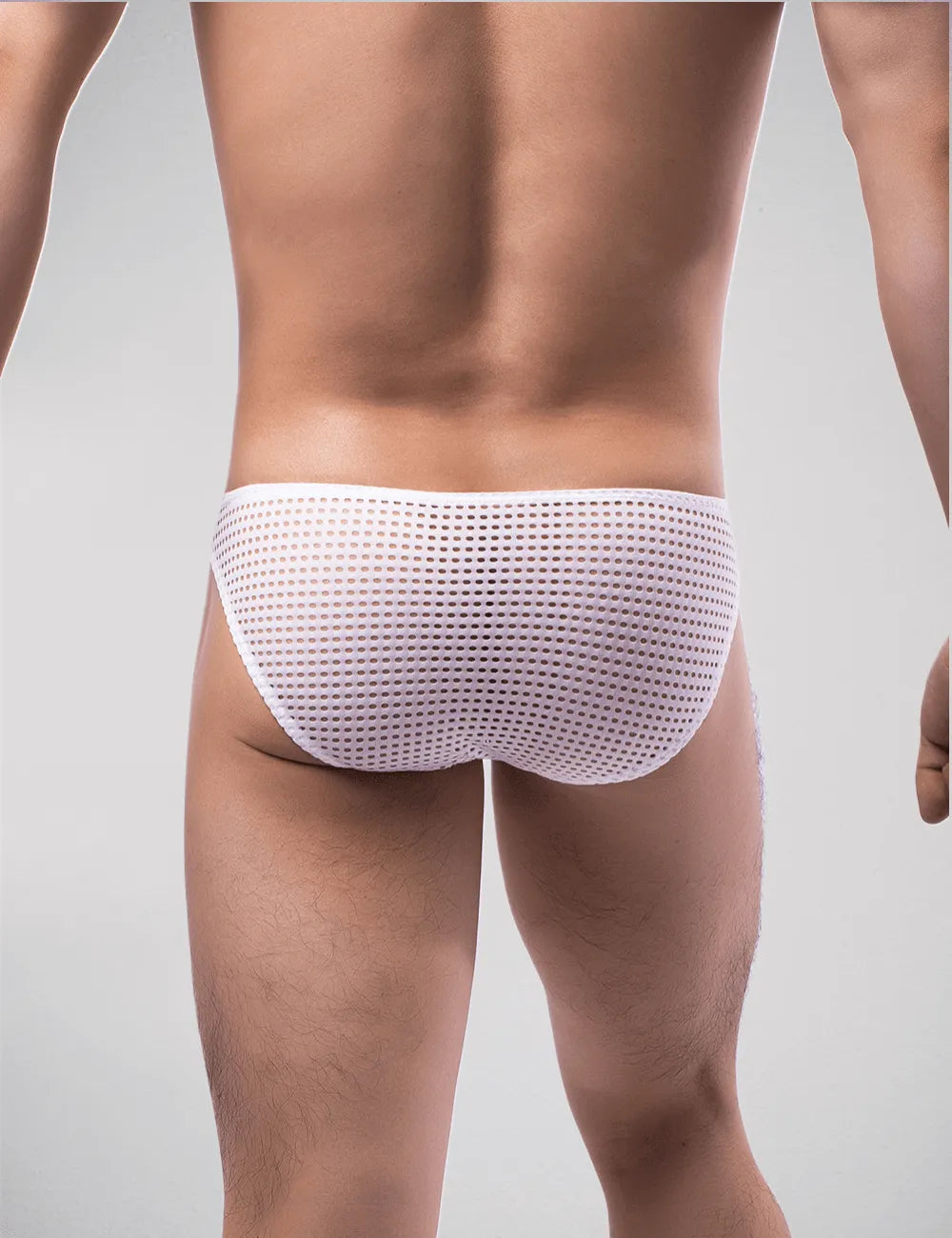 Scandals Mesh Stripe Briefs Menswear Scandals Menswear