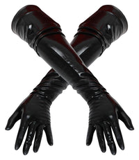 Black Latex Gloves