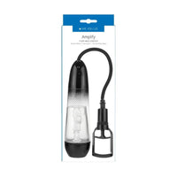 Me You Us Amplify Pump Masturbator Clear/Black box