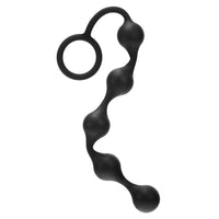 Onyx Sillicone Anal Beads