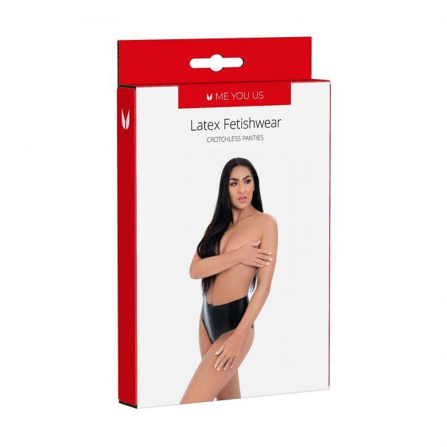 Latex Crotchless Panties