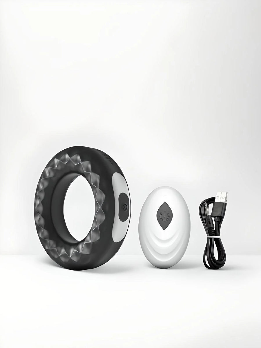 Male cock ring guide 