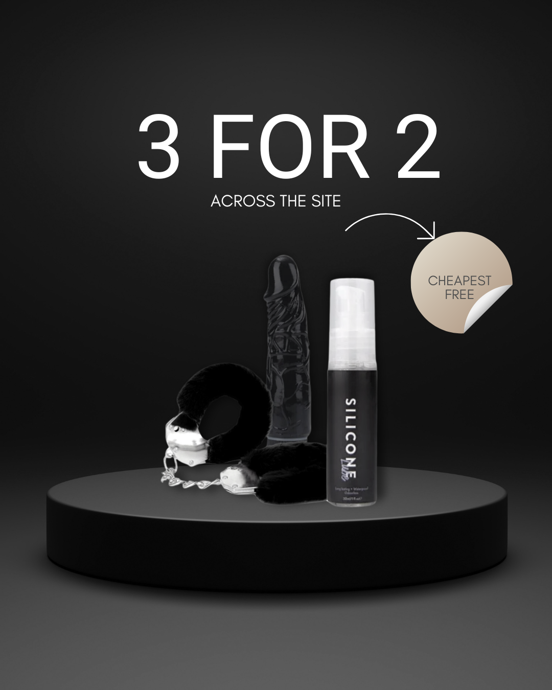 Love Store Event: Buy 2, Get 1 Free on Sex Toys & Lingeri