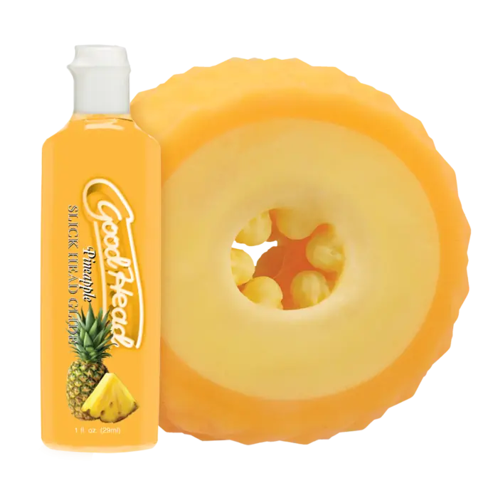 Pineapple flavoured oral pleasure kit