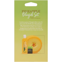 Pineapple blowjob set packaging with text on a green background