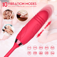 Thumbnail for a woman laying in bed with a pink vibrating device