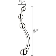Njoy Fun Wand G-spot Steel Dildo 7.9 Inch