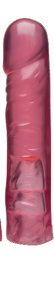 Doc Johnson Vac-U-Lock Crystal Jellies Set Pink