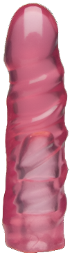 Doc Johnson Vac-U-Lock Crystal Jellies Set Pink