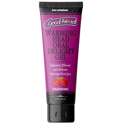 Good Head- Warming Head Oral Gel 118ml Lubricants - Waterbased GoodHead (ABS) Strawberry 