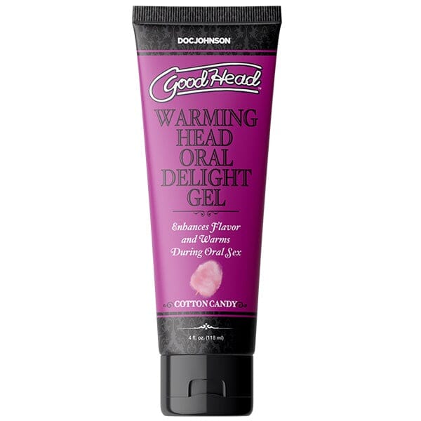 Good Head- Warming Head Oral Gel 118ml Lubricants - Waterbased GoodHead (ABS) Cotton Candy 