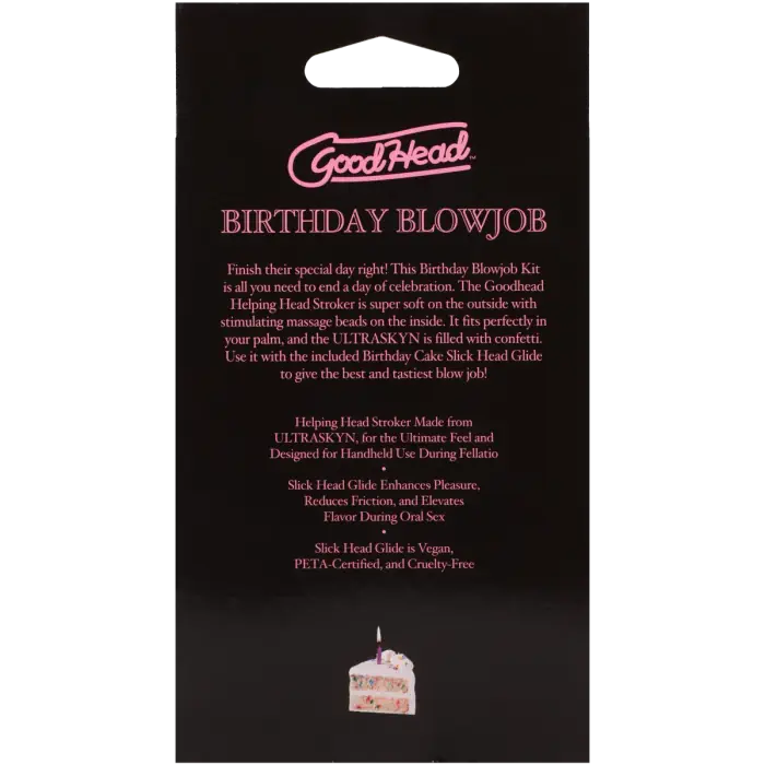 GoodHead Birthday Blowjob Kit