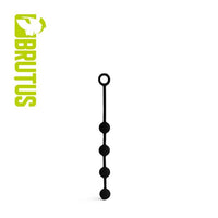 Luxurious BRUTUS PEARLS Silicone String of Pearls, designed for intense anal and vaginal pleasure with velvety soft silicone for ultimate comfort.