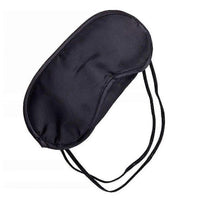 Black double strap blindfold bondage accessory