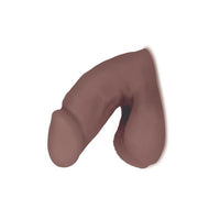 Thumbnail for Whipsmart 4” Soft & Discreet Packer Dildo in Brown for Comfortable Extended Wear