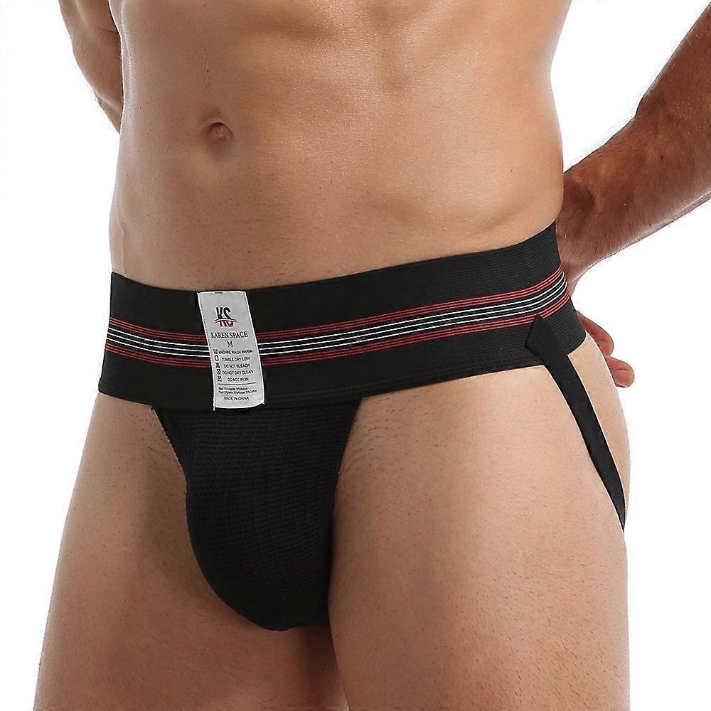 Men's Scandals jock strap with comfort fit cotton blend, featuring supportive design and adjustable waistband.