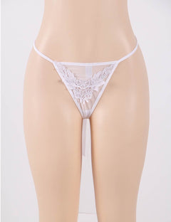 lace front of thong