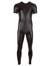 Thumbnail for a black wetsuit with a zipper on the chest