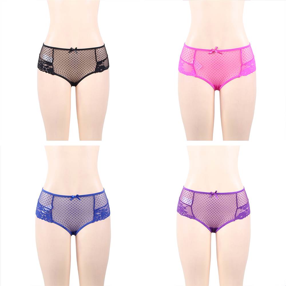 Scandals Strappy Lace High Waisted Panties (Single & Multipack)