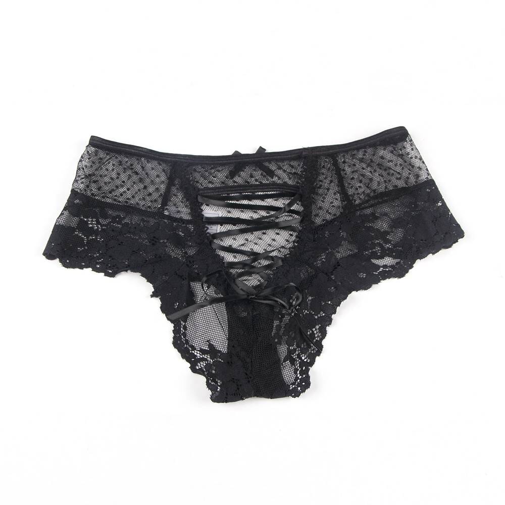 a women's underwear with black lace