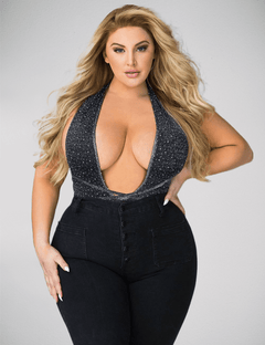 Scandals Deep V Diamond Body Lingerie Scandals Lingerie 