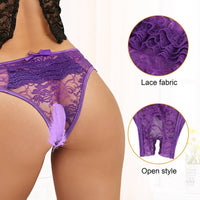 Thumbnail for a close up of a woman's panties with lace